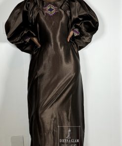 Robe Dieyna marron
