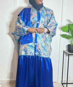 Boubou Aféna bleu