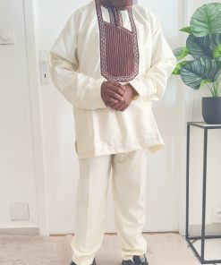 Ensemble garçon beige
